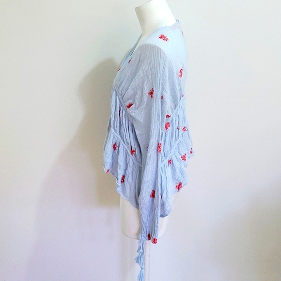 Zara top in a cheesecloth material size S/M - Picture 4 of 8